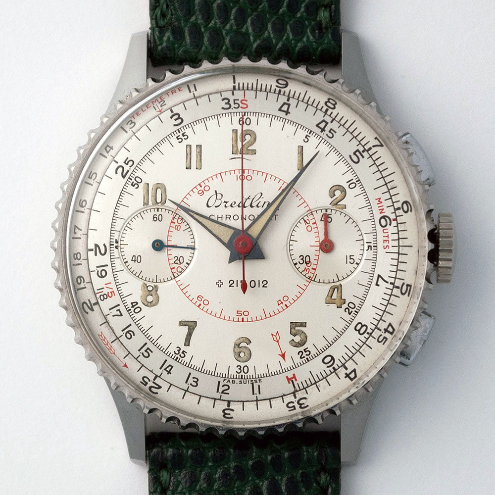 Breitling Chronomat, Chronograph, Ref. 769, Edelstahl, Kaliber Venus 175, ca. 1941