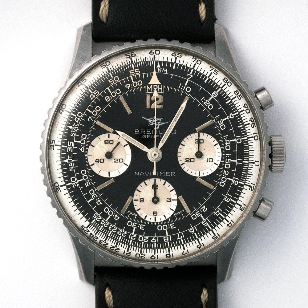 Breitling Navitimer, Chronograph, Referenz 806 Vintage, Edelstahl, Kaliber Venus 178, 1966