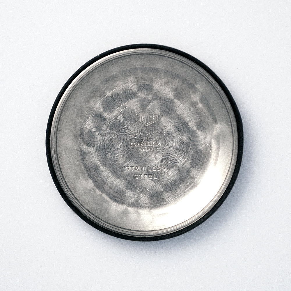 Heuer Chronograph, Pre-Carrera, Ref. 2447 Kaliber Valjoux 72, verschraubter Boden