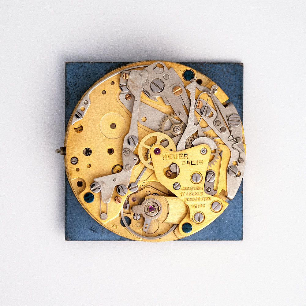 Heuer Monaco, Ref. 1533 B, Kaliber 15, Automat, Datum