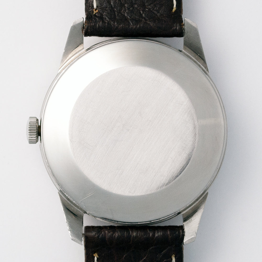 IWC Herrenuhr, Stahl, Automatic, Ref. 810 AD, 1972, IWC-Kaliber 8541, Datum, mit IWC-Archivauszug