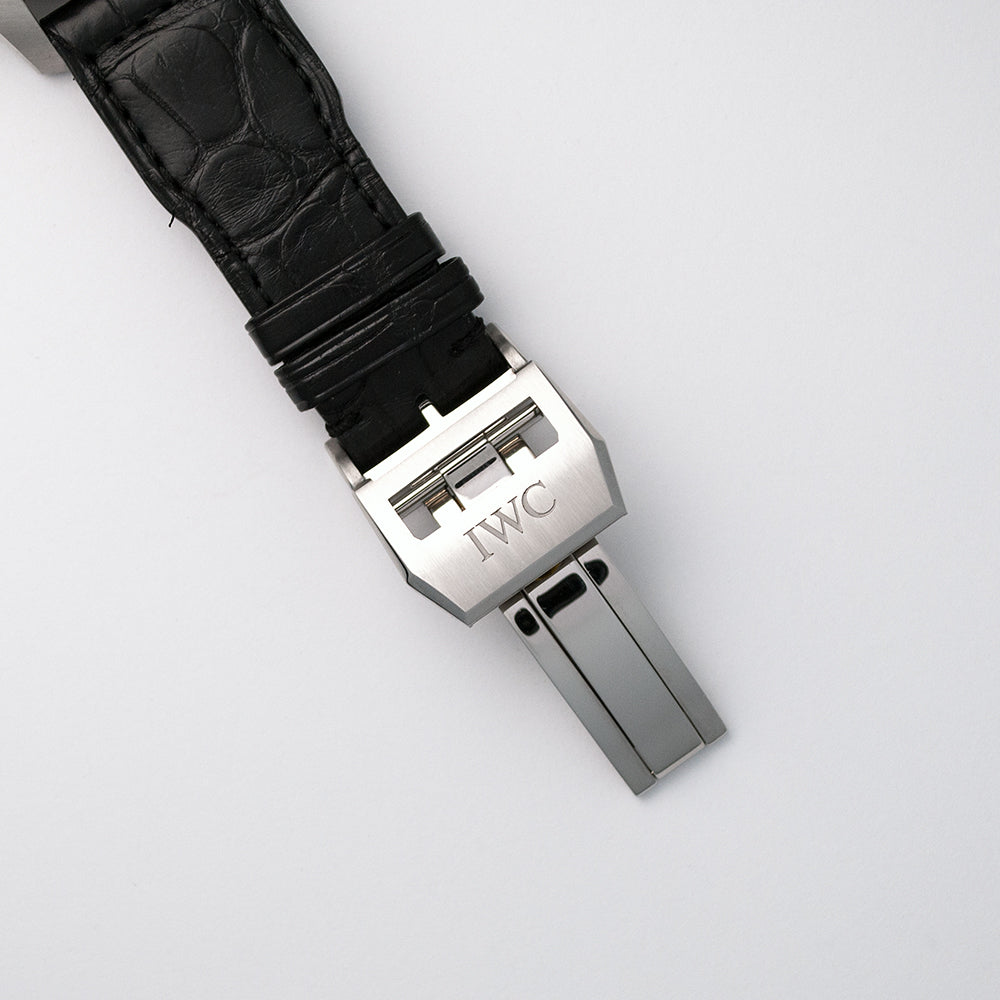 IWC Fliegeruhr Chronograph Flyback, Edition «JU-AIR», Ref. IW387809, neu, Edelstahl, Automatic, IWC-Manufakturwerk Kaliber 89365, mit Box und Garantiebooklet