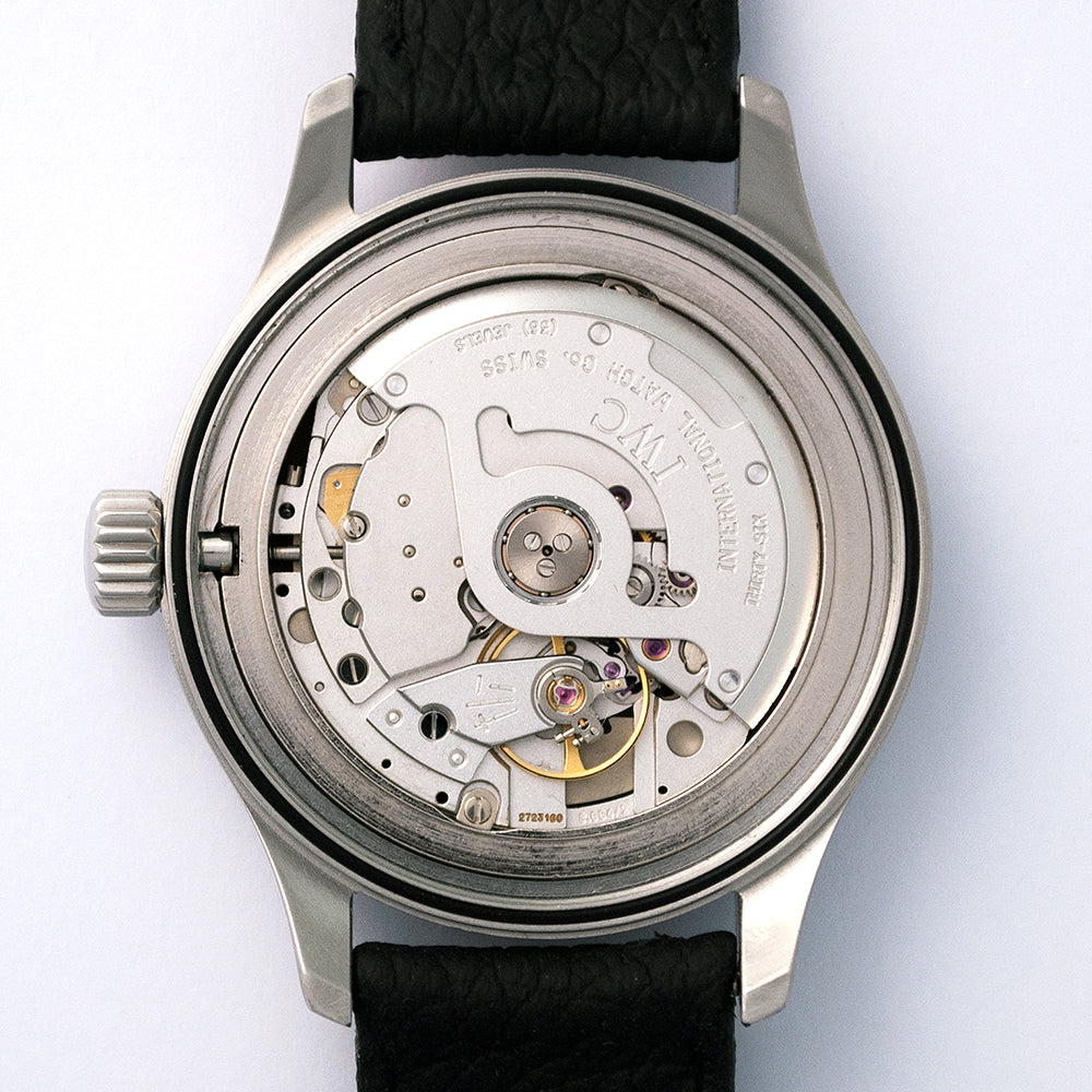 IWC Fliegeruhr Mark XII, Ref. 3241, Tritium-Zifferblatt Automat, Stahl, Datum, ohne Box und Papiere