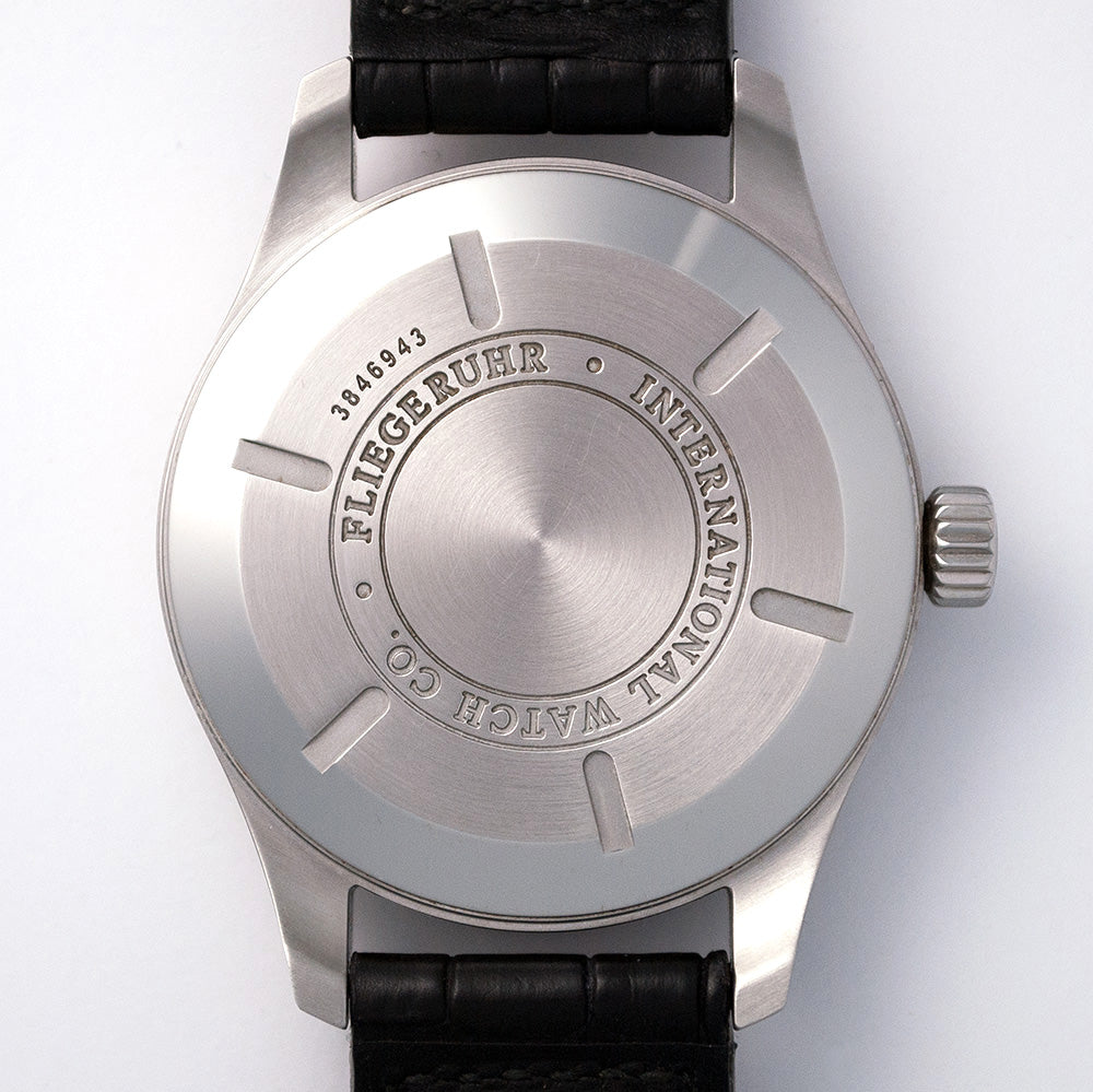 IWC Fliegeruhr Worldtimer, Ref. IW326201, 2014, Full-Set Edelstahl, Automat, IWC-Service 2018
