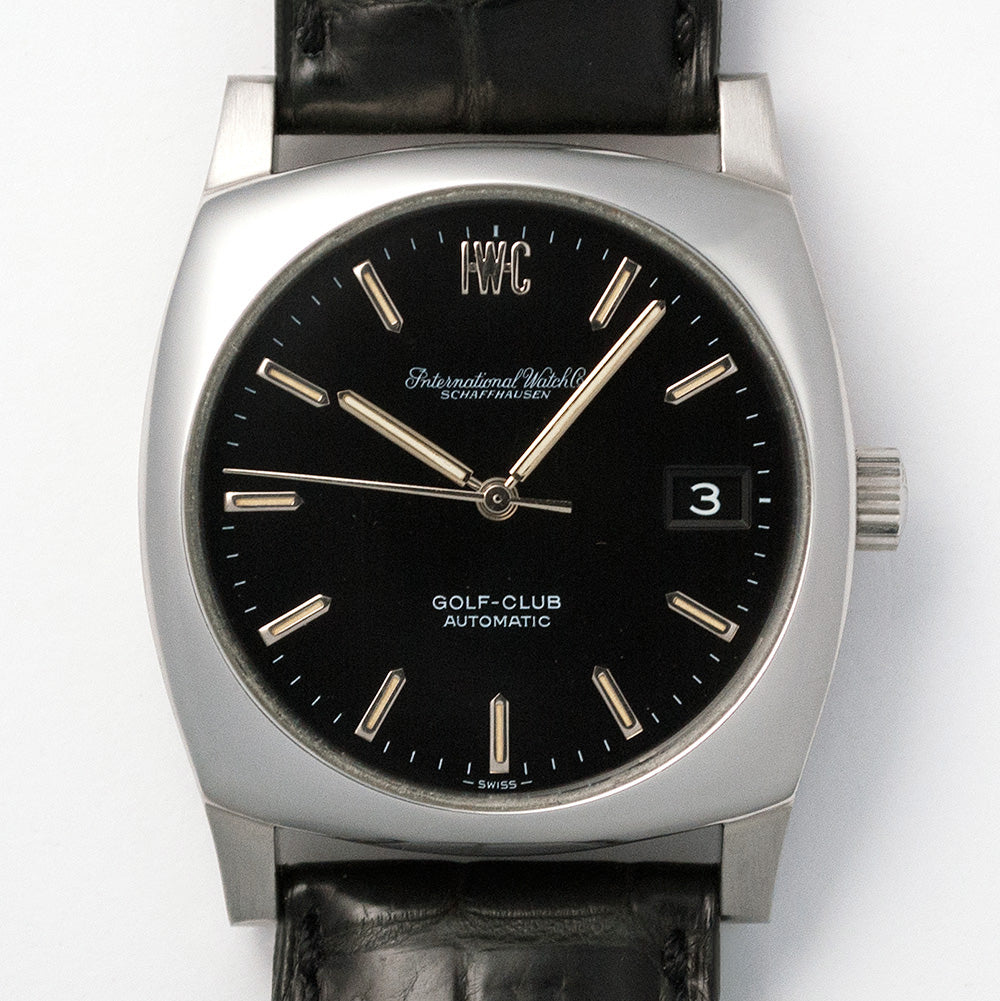 IWC, Golf Club, Referenz 1830 Edelstahl, Automat, Datum