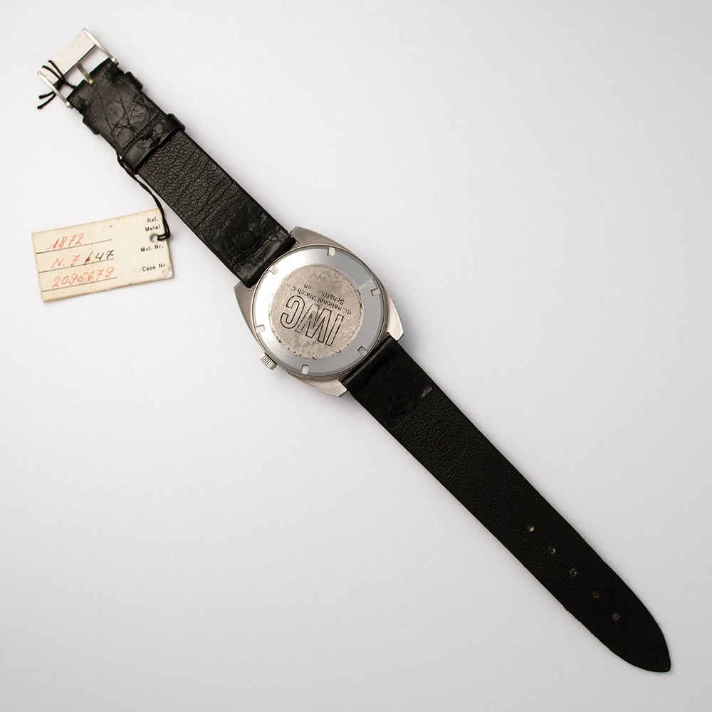 IWC Herrenuhr, Stahl, Referenz 1872, New Old Stock ,Automat, Datum