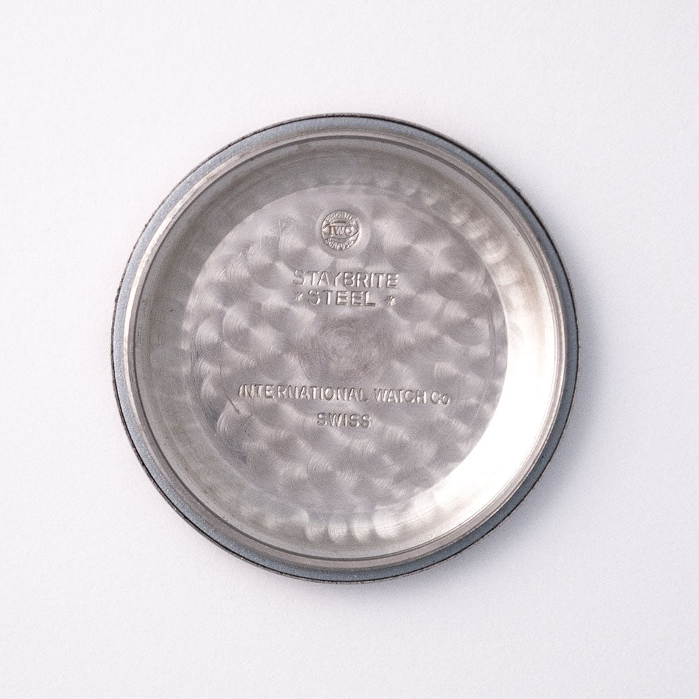 IWC Ingenieur, Ref. 666 A, versilbertes Zifferblatt, 1958, Automat, Original IWC «Guy Frères» Stahlarmband