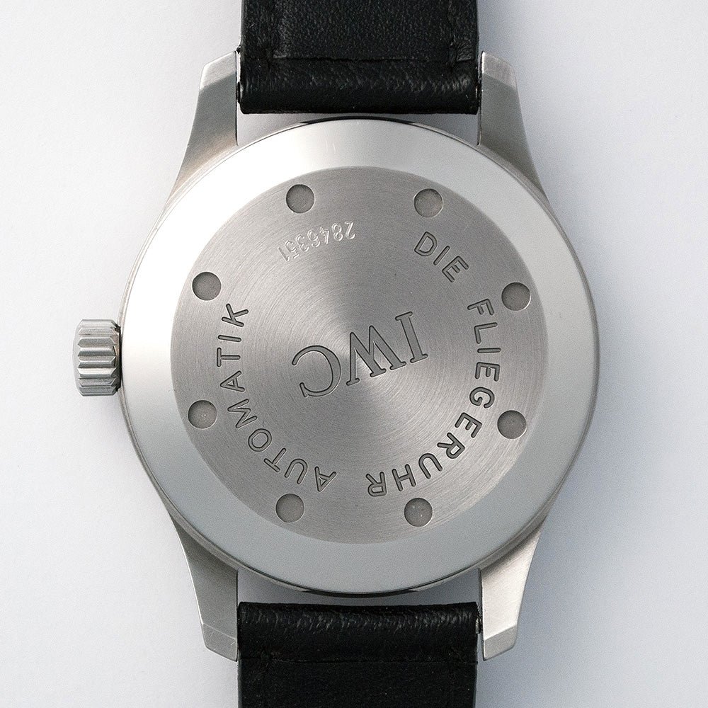 IWC Fliegeruhr Mark XV, Ref. 3253, von 2003, Automat, Stahl, Datum, Box und Papiere