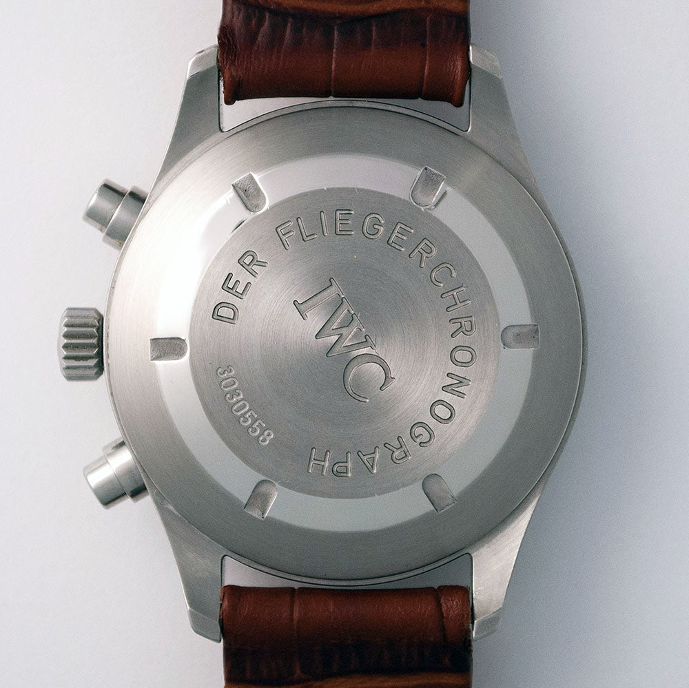 IWC Spitfire Chronograph Automatic, Ref. 3706, Edelstahl, Tag/Datum
