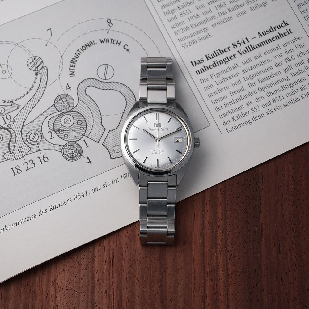 IWC, Yacht Club, Automatic, Ref. 811 AD, 1967, Stahlgehäuse, IWC-«Oyster»-Stahlband mit IWC-Faltschliesse