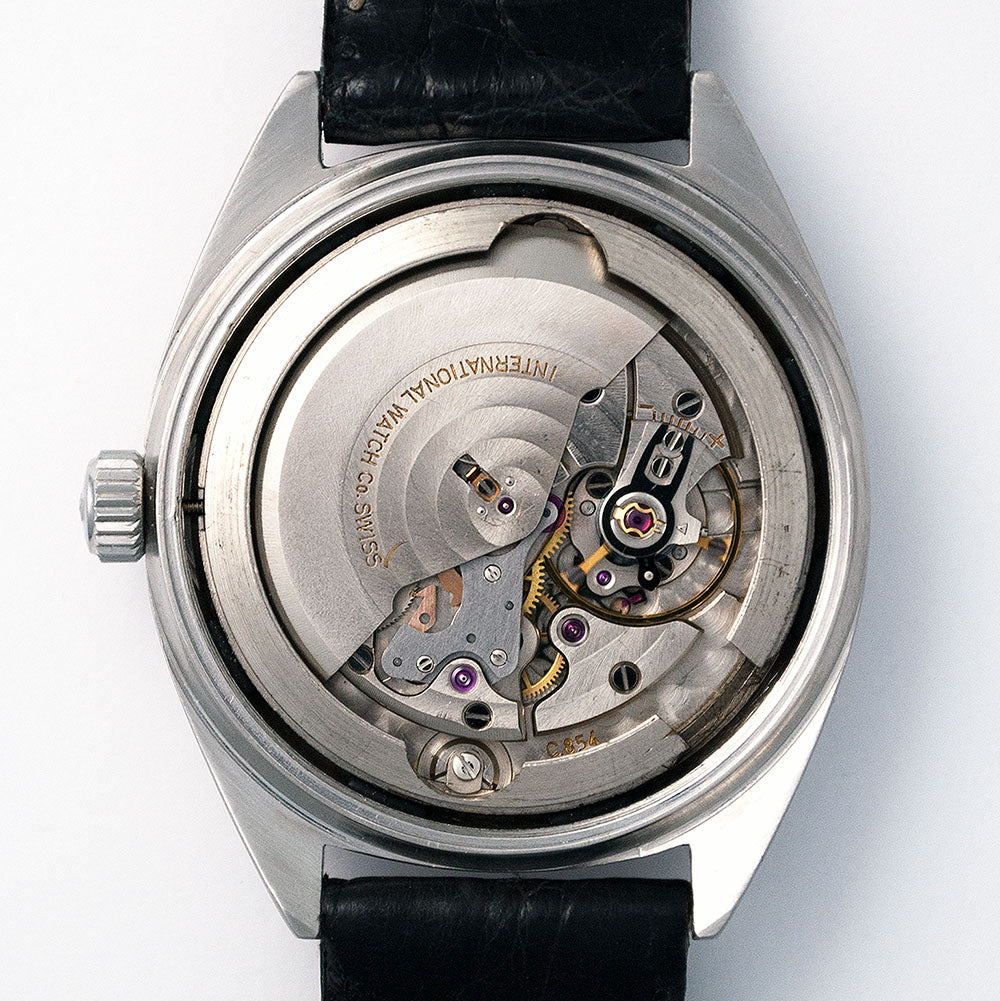 IWC, Yacht Club, Automatic, Ref. 811 A, ca. 1967 Stahlgehäuse, schwarzes Krokoband mit neuer IWC-Dornschliesse