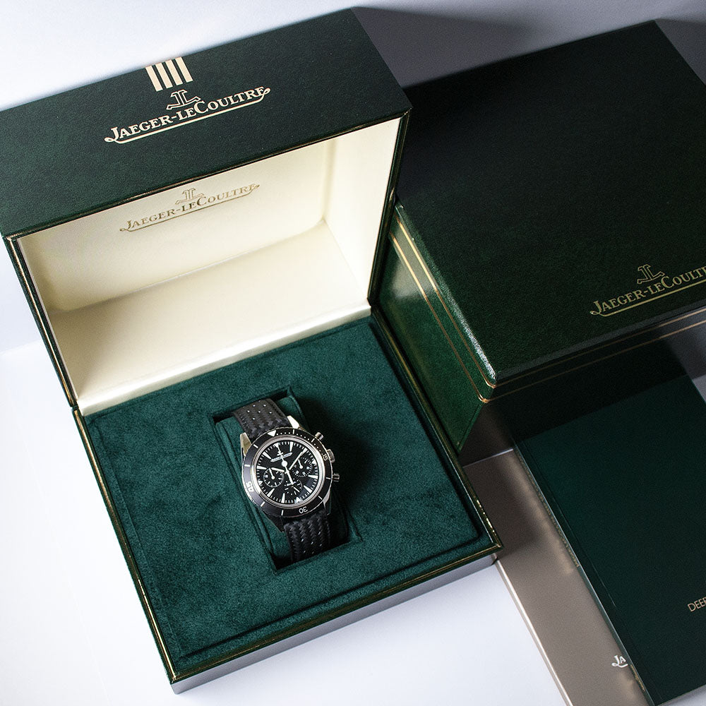 Jaeger-LeCoultre, Deep Sea Chronograph, Ref. Q2068570, Edelstahl, Automatic, 2013, mit Box und Papieren