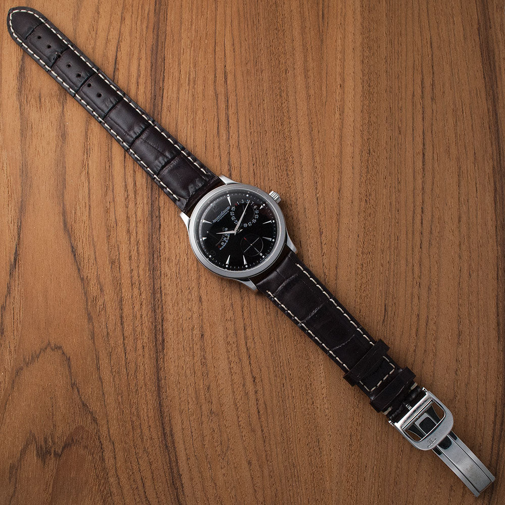 Jaeger-LeCoultre, Master Réserve de Marche, Ref. 140.8.93.S, Edelstahl, Automatique, Saphirglasboden, Datum, Full-Set