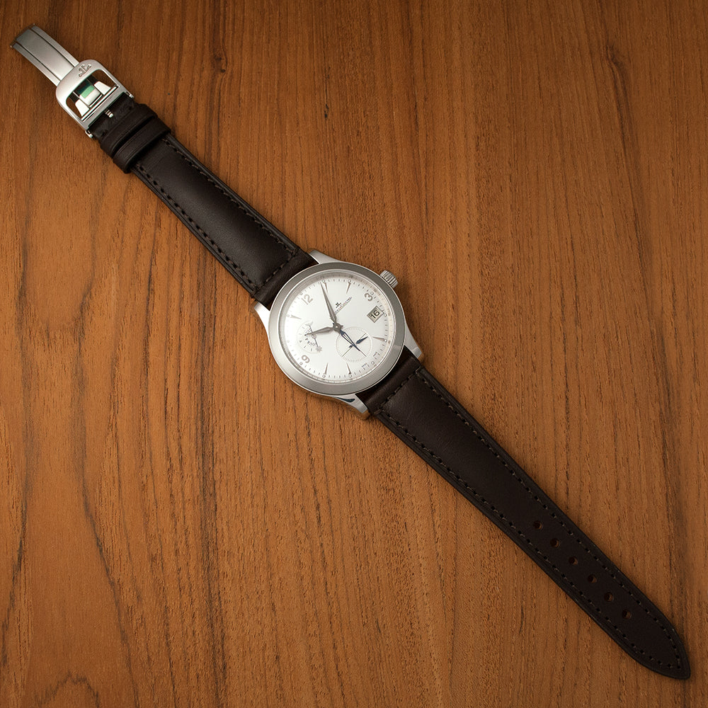 Jaeger-LeCoultre, Master Control, Hometime, Ref. 147.8.05 S, Reisezeitzone, Saphirglasboden