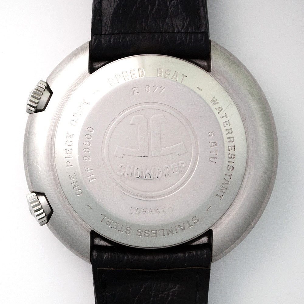 Jaeger LeCoultre, Memovox, Snowdrop, Referenz E 877, Automatic, Stahl, Speed Beat