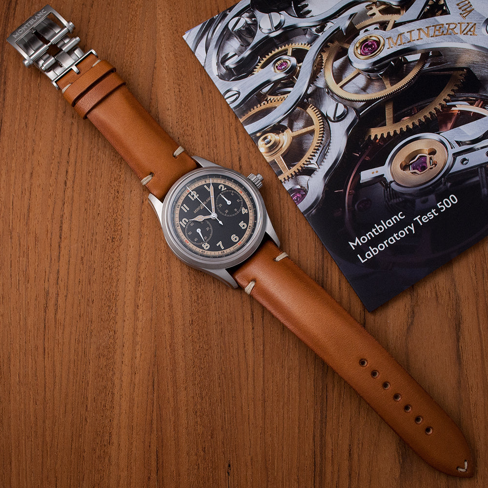 Montblanc 1858 Monopusher Chronograph, Ref. 125581, Full-Set, neu, Automat, Garantie bis 09/2024