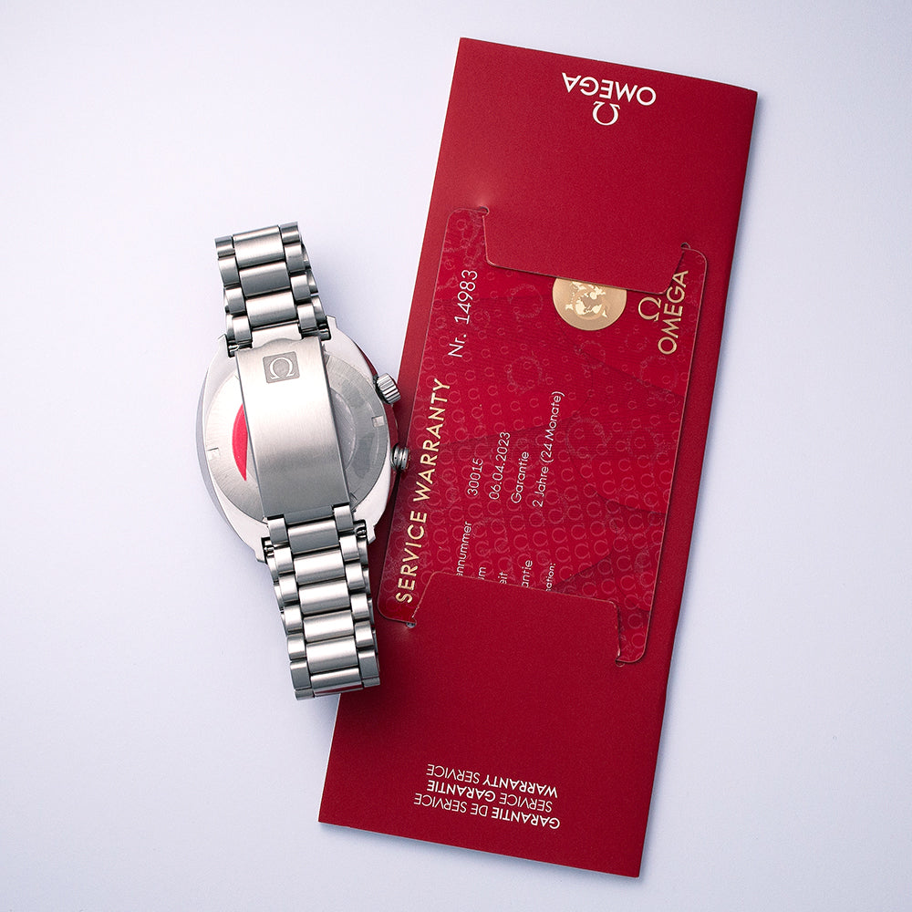 Omega, Seamaster Memomatic, Ref. 166.071, Omega-Garantie bis 04/2025, Edelstahl, Automatic, Datum