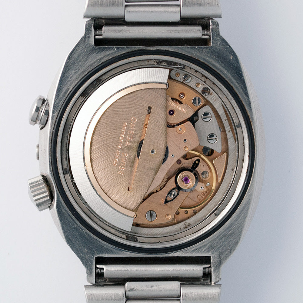 Omega, Seamaster Memomatic, Ref. 166.071, Stahl mit Stahlband, 1970