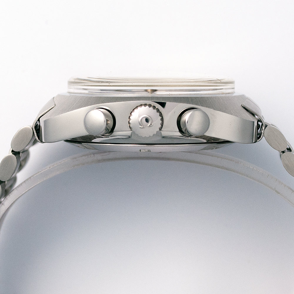 Omega Seamaster Chronograph, seltene Ref. 176.001, ca. 1970, Omega-Werksrevision, Garantie bis 11/2024
