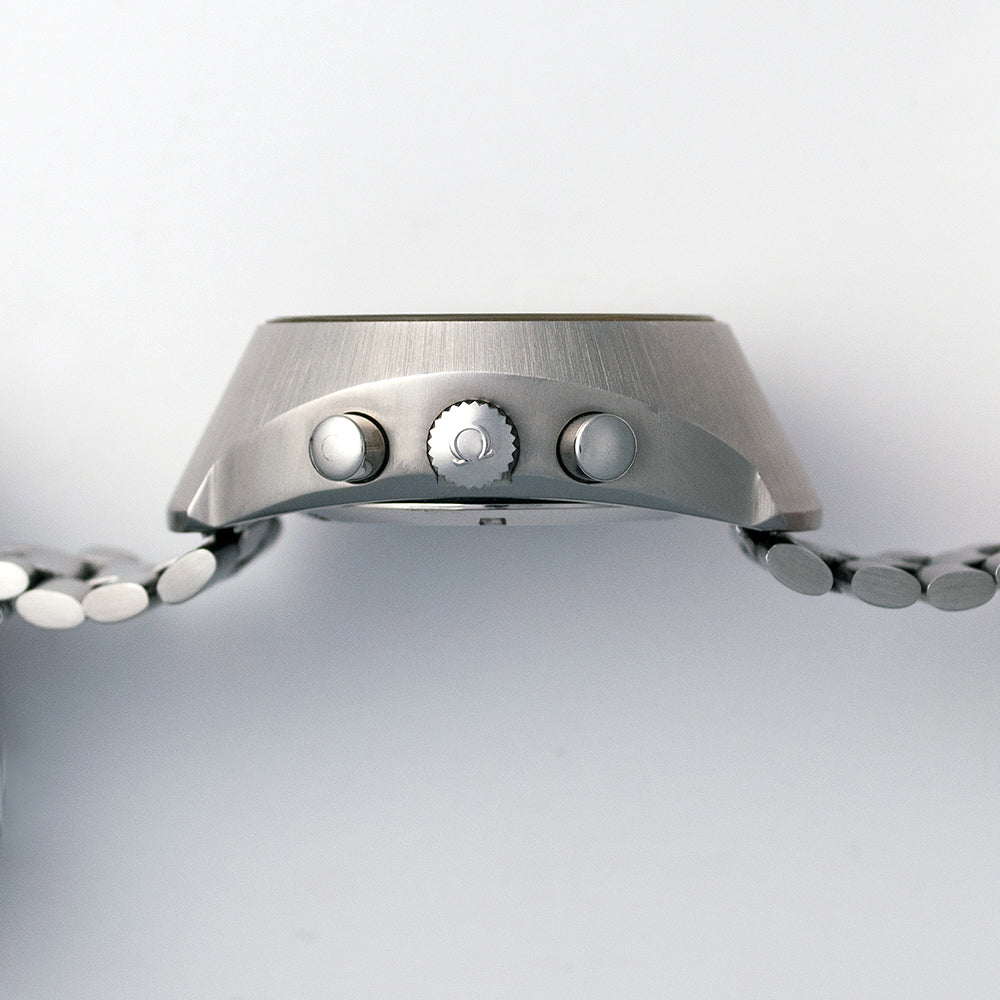 Omega Speedmaster Mark III, Ref. 176.002, revidiert 2018, Automat, Stahl, Omega-Edelstahlband mit Faltschliesse, 1972