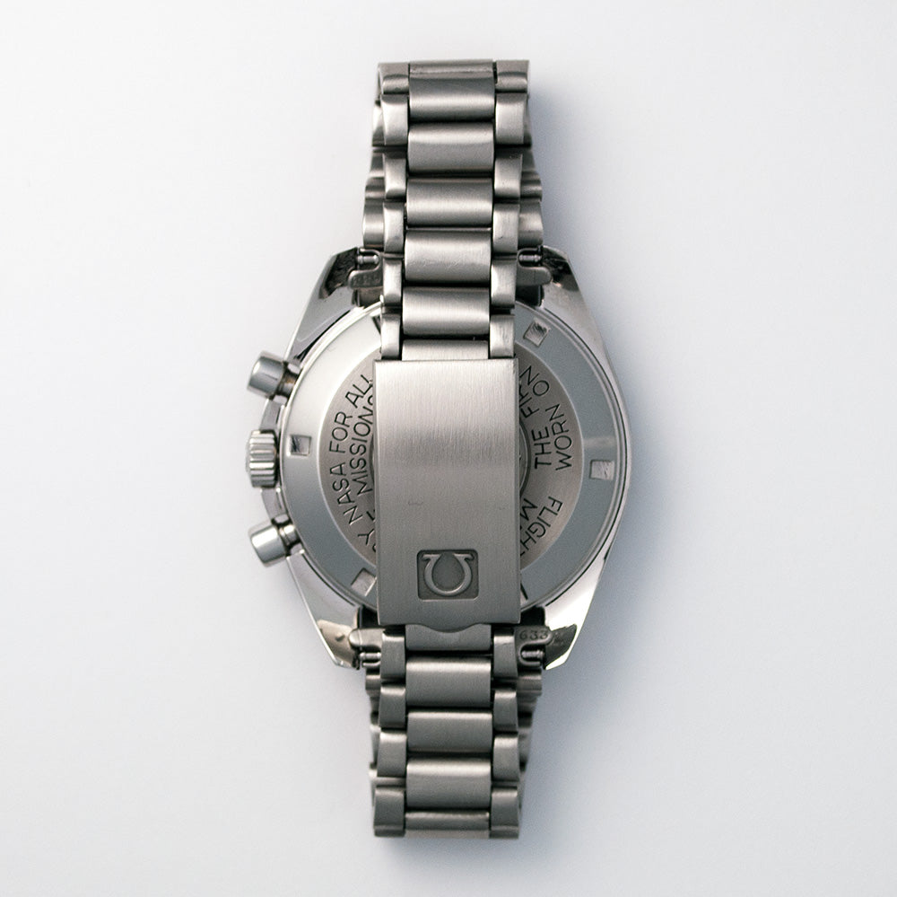 Omega Speedmaster Professional, «Moonwatch», Ref. 145.022, Werksrevision mit Garantie bis 12/2022, Kaliber 861, Omegastahlband mit Faltschliesse 1171/633