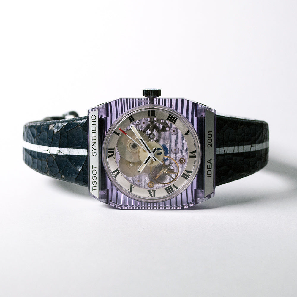 Tissot Synthetic, Idea 2001, Vorläufer der Swatch, mit Box, Kaliber 2250