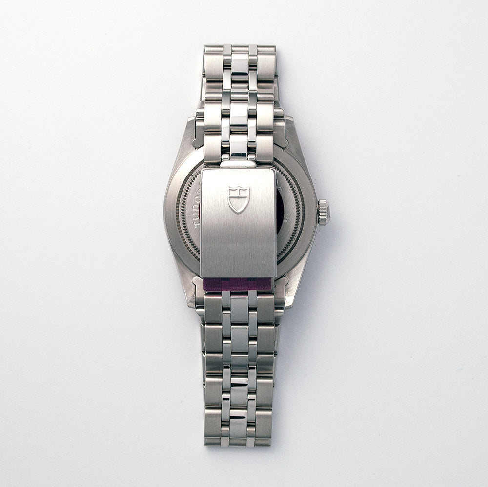 Tudor, Prince, Date+Day, Ref. 76200, Edelstahl, Automatik, Tudor-Jubilee-Stahlband, Box und Zertifikat, 2008