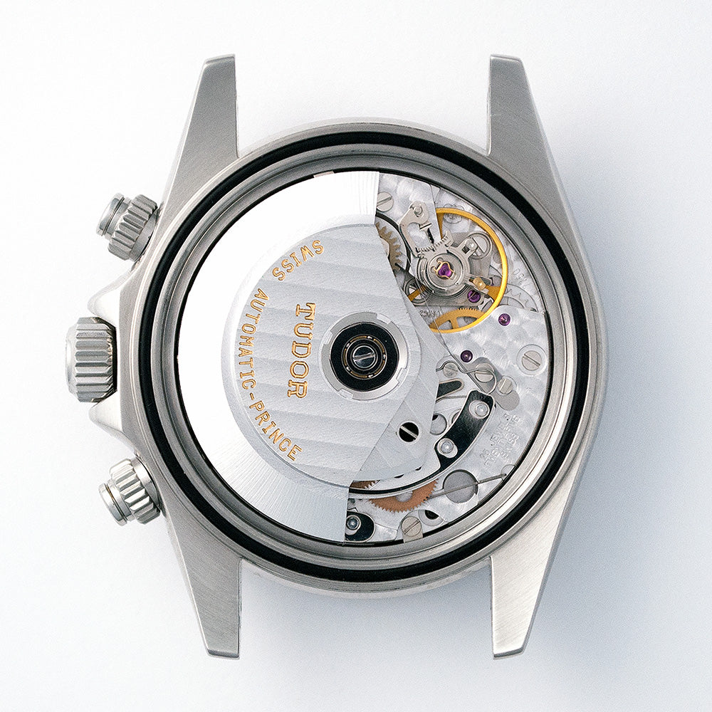 Tudor Prince Date, «Small Block», Porcelain-Dial, Ref. 79280P, Edelstahl, Chronograph, «Automatic – Chrono Time»