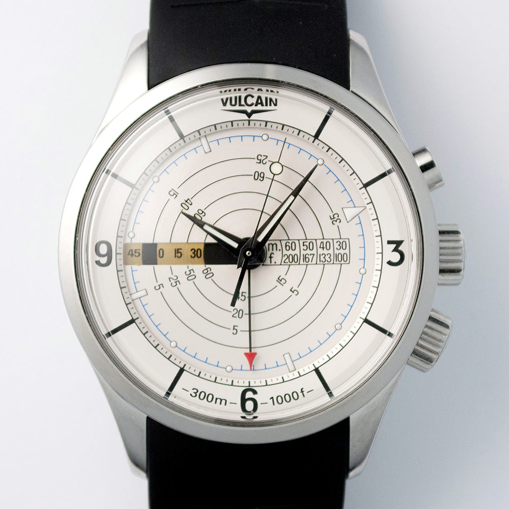 Vulcain Nautical Cricket, Stahl, neu, Ref. 100107.025