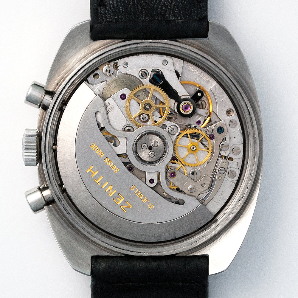 Zenith, Automatic, El Primero, Ref. 01-0210-415, NOS, Zenith Kaliber 3019 PHC, Datum