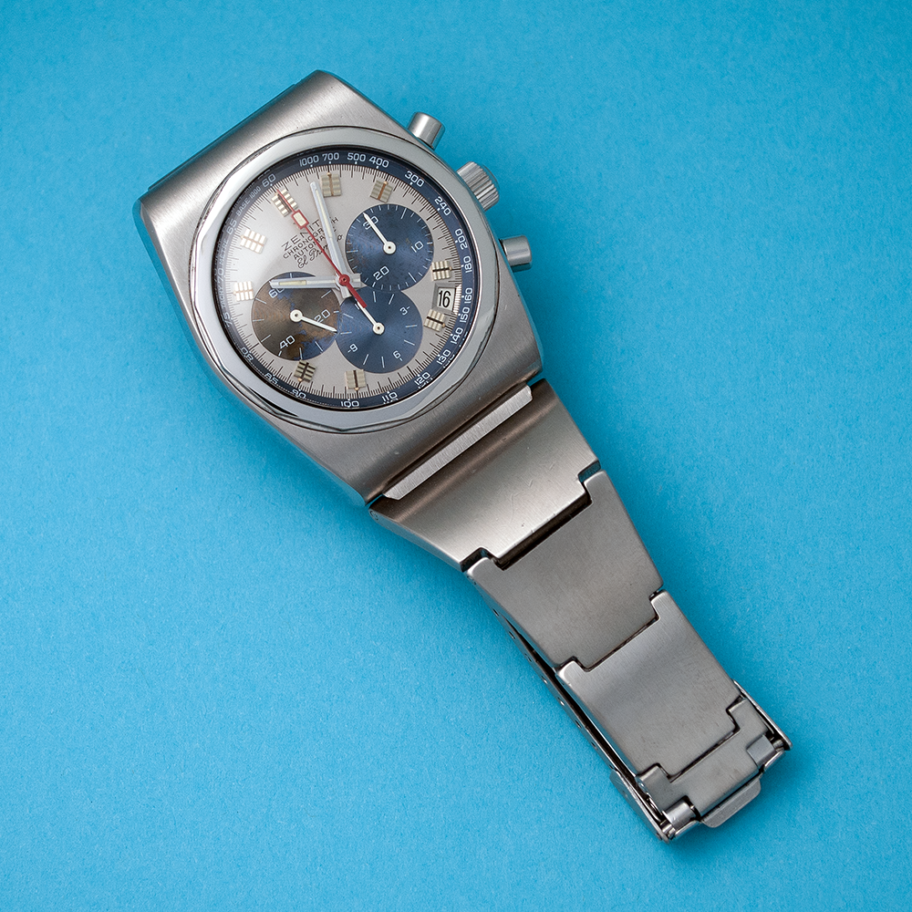 Zenith, El Primero, Defy, Chronograph, Referenz A783, Edelstahl, Automatik, Kaliber 3019 PHC, Datum, komplett revidiert, Garantie bis 2/2026