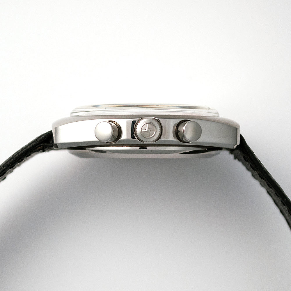 Zenith, Chronograph, Automatic, El Primero, Ref. A787, Edelstahl, Kaliber 3019 PHC, wie NOS (New Old Stock)