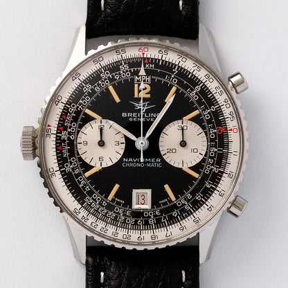 Breitling Navitimer Chrono-Matic, Referenz 8806, Edelstahl, Kaliber 12, 1973