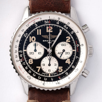 Breitling Navitimer 92, Referenz A30021/189, Edelstahl, Automatik-Chronograph, Kaliber 30, 38 mm