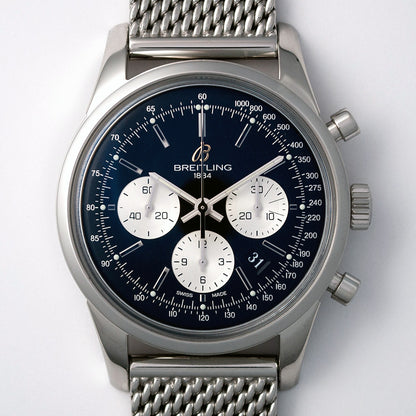Breitling Transocean, Limited Edition, Ref. AB0151, Full Set, 2011, mit Breitling-Service 2020