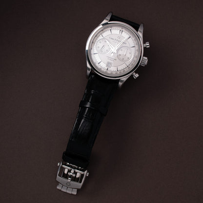 Carl F. Bucherer Manero Flyback, Referenz 00.10919.08.13.01, Edelstahl, Automatik, Flyback-Chronograph, Box und Papiere