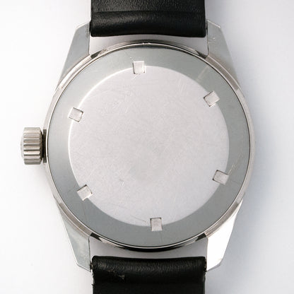 Seltene Schuluhr, Ecole Technique, Vallée de Joux, Jaeger-LeCoultre, Chronometer, Automat, JLC-Kaliber 883, Datum, ca. 1968