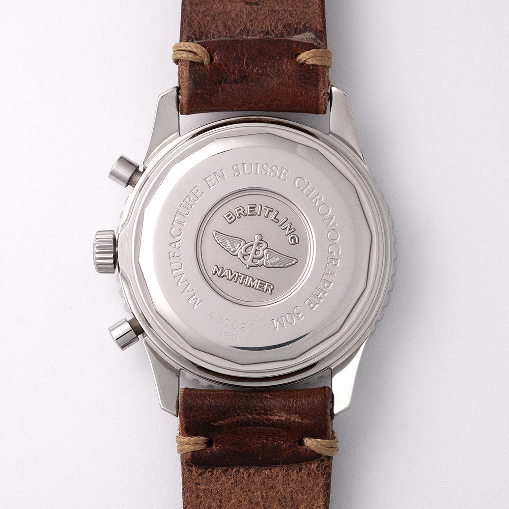Breitling Navitimer 92, Referenz A30021/189, Edelstahl, Automatik-Chronograph, Kaliber 30, 38 mm