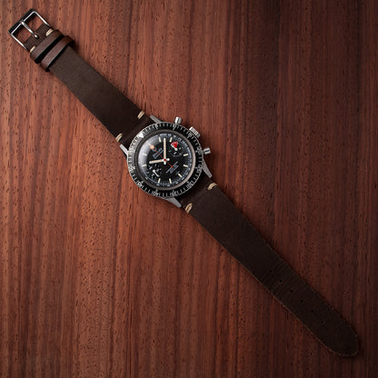 Nivada Grenchen, Chronomaster, Aviator, Sea Diver, Ref. 85004-3730, Stahlgehäuse, Kaliber Valjoux 23