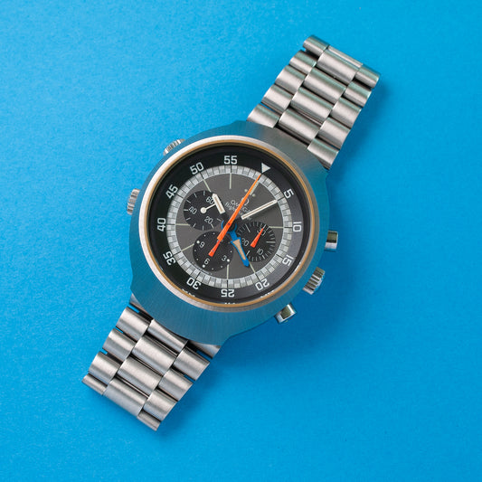 Omega Flightmaster, Referenz 145.036, Handaufzug, Omega-Kaliber 911