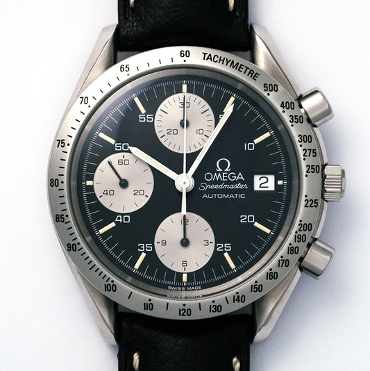 Omega Speedmaster Date, Ref. 3511.50, «Panda-Dial», Automatic, ca. Mitte 1990er-Jahre