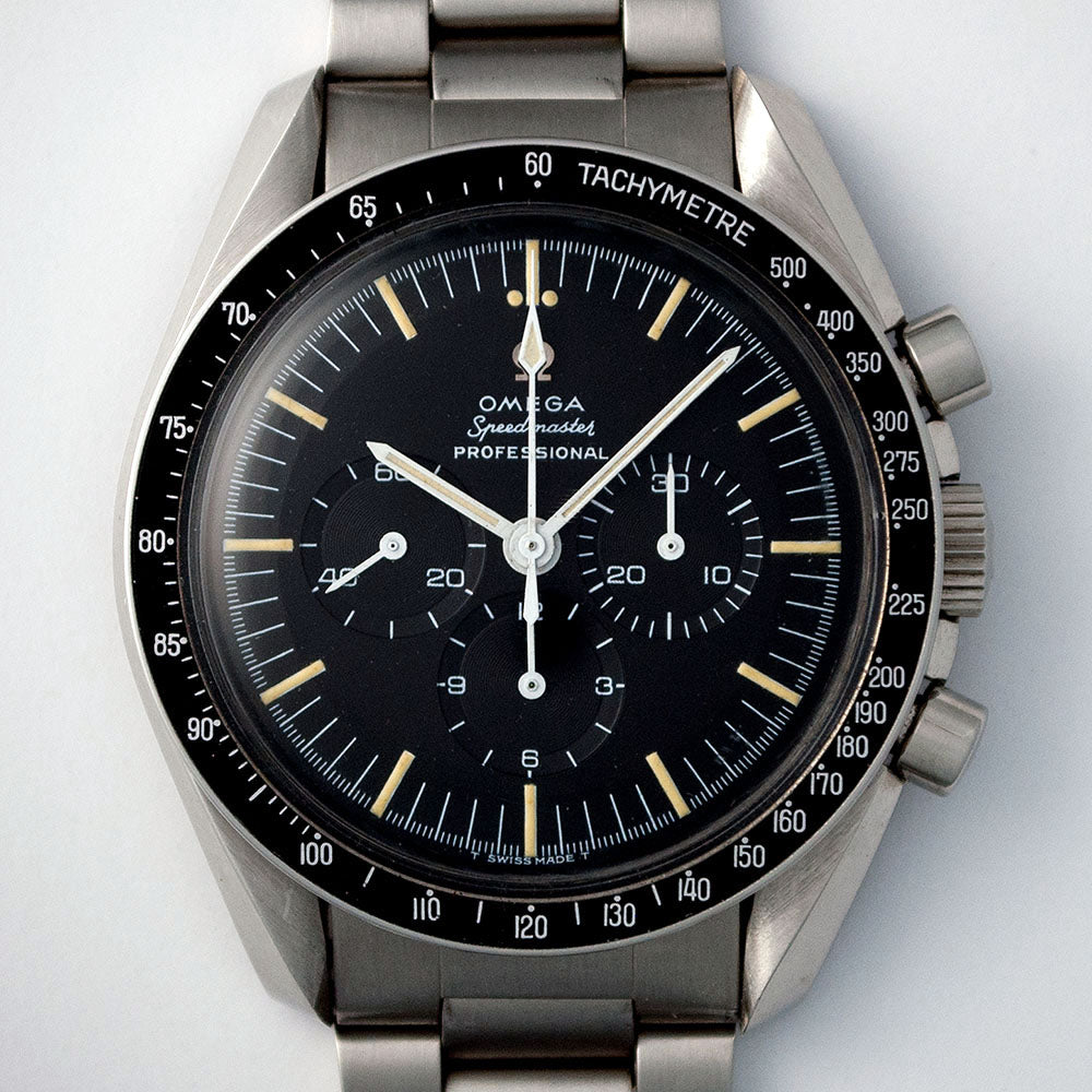 Omega Speedmaster Professional, Pre-Moonwatch, Ref. 145.012-SP, Kaliber 321, 1968, Omega-Stahlband Ref. 1039/516
