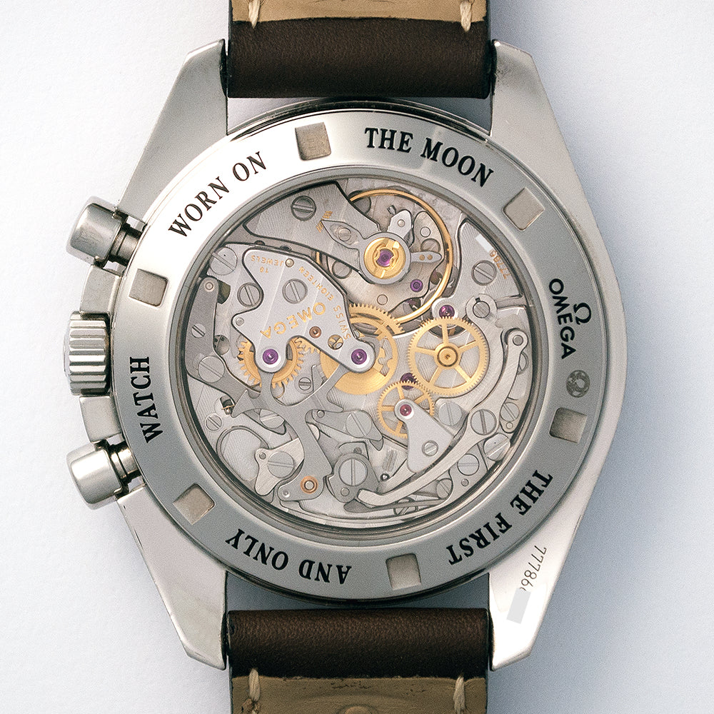 Omega Speedmaster Professional, «Moonwatch», Brown Dial, Ref. 311.32.42.30.13.001, Handaufzug, Saphirglasboden, Kaliber 1863