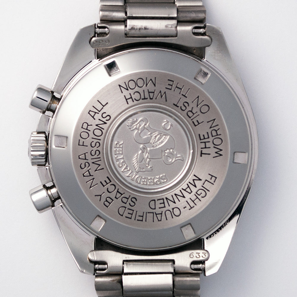 Omega Speedmaster Professional, «Moonwatch», Ref. 145.022, Werksrevision mit Garantie bis 12/2022, Kaliber 861, Omegastahlband mit Faltschliesse 1171/633