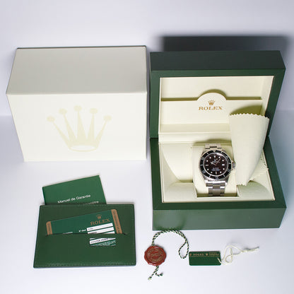 Rolex Sea-Dweller, Ref. 16600, M-Serie, LC 110, 2007, Edelstahl mit Rolex-Original-Stahlband, Box und Papiere