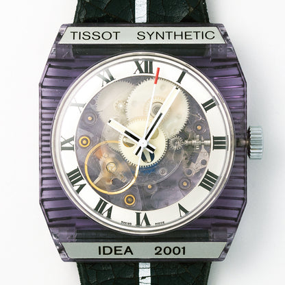 Tissot Synthetic, Idea 2001, Vorläufer der Swatch, mit Box, Kaliber 2250
