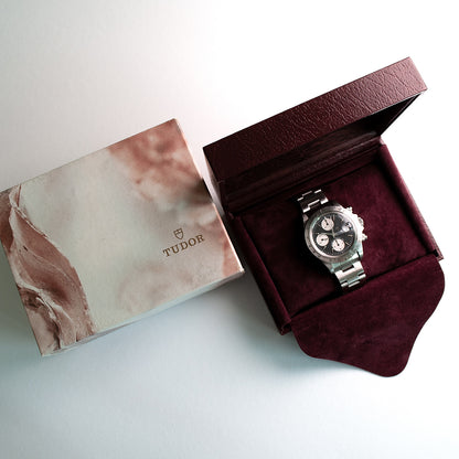 Tudor Oysterdate «Big Block», Referenz 79180, Chronograph, Automatik, 1991, mit Original-Box und Umkarton