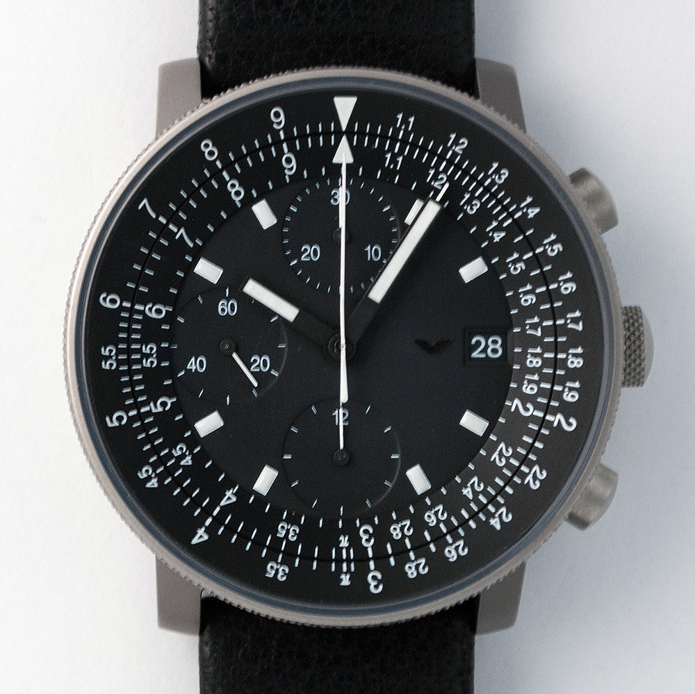 Ventura, v-matic Loga, Chronograph Titanox, Chronometer