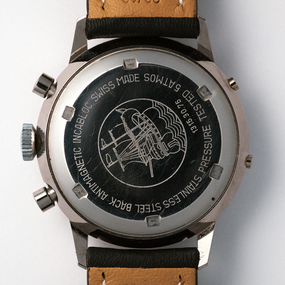 Wakmann, Chronograph, Triple Date, Jumbo 39 mm, Handaufzug, Valjoux 730, Ref. 1315.30.75